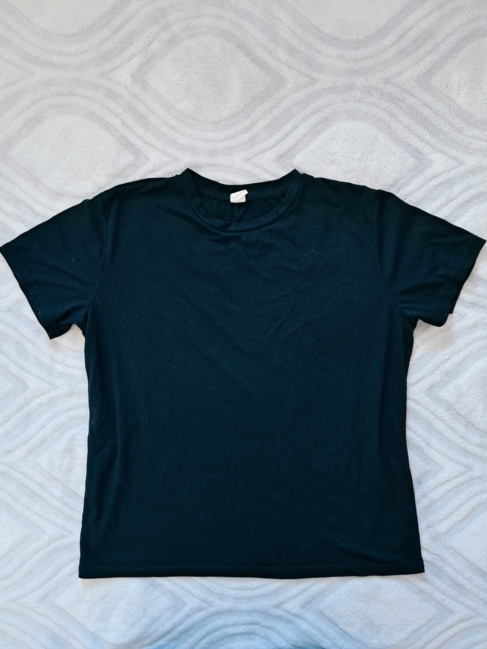 SHEIN Black Short Sleeve Tee Kids